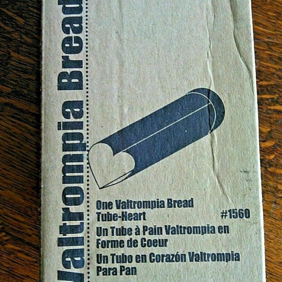 New Pampered Chef Bread Tube Heart Shaped Baking Tin Mold Home Kitchen Bakeware - Picture 14 of 16